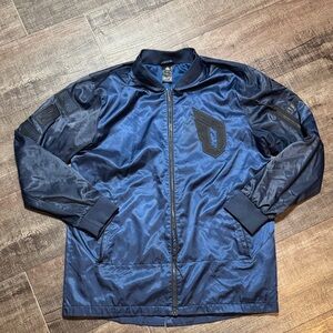 adidas Damian Lillard Rare Navy Bomber Jacket